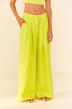 Farm Rio Lime Green Pants 8 Farm Rio Lime Green Pants -Farm Rio 306349 03