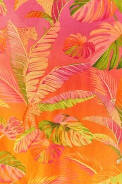 Farm Rio Orange Ombre Forest Maxi Dress 8 Farm Rio Orange Ombre Forest Maxi Dress -Farm Rio 306376 05