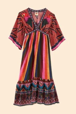 Macaw Show Maxi Dress 9 Macaw Show Maxi Dress -Farm Rio 306389