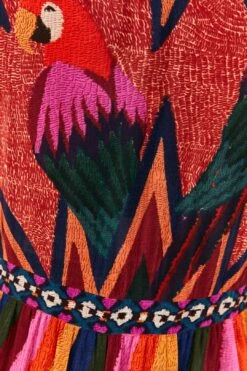 Macaw Show Maxi Dress 8 Macaw Show Maxi Dress -Farm Rio 306389 05