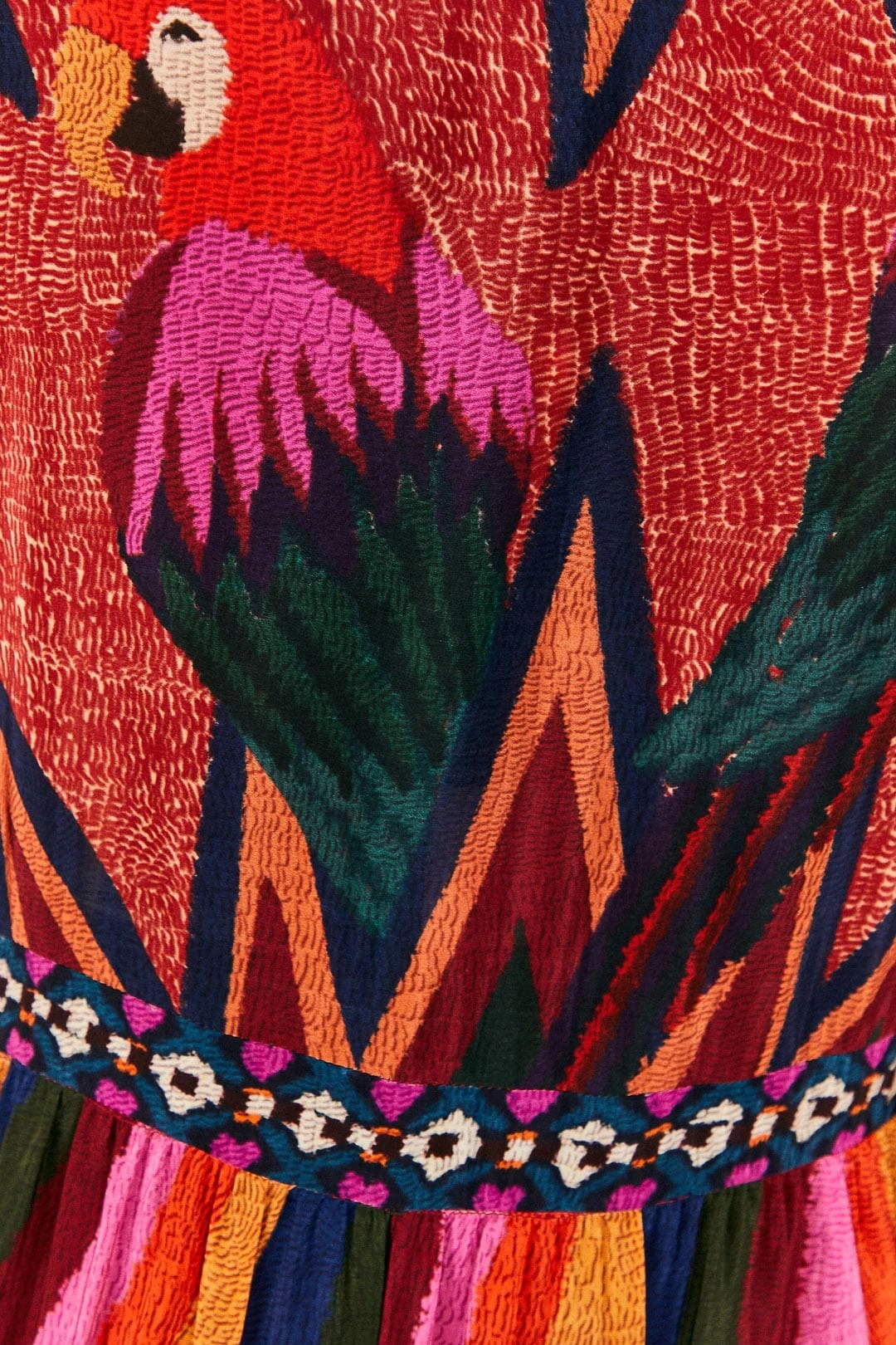 Macaw Show Maxi Dress 4 Macaw Show Maxi Dress - Image 4