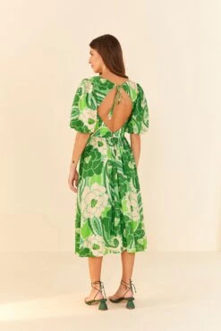 Farm Rio Tropical Groove Midi Dress -Farm Rio 306391 04