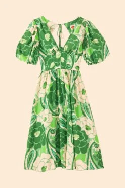 Farm Rio Tropical Groove Midi Dress -Farm Rio 306391 06