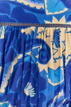 Farm Rio Blue Tropical Groove Blouse 8 Farm Rio Blue Tropical Groove Blouse -Farm Rio 306650 04