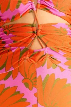 Farm Rio Pink Copacabana Lycra Jumpsuit -Farm Rio 306657 06