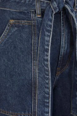 Farm Rio Dark Wash Wide Leg Denim Pants -Farm Rio 306668 04