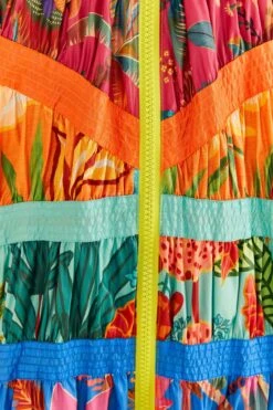 Farm Rio Mixed Prints Windbreaker 9 Farm Rio Mixed Prints Windbreaker -Farm Rio 306685 05