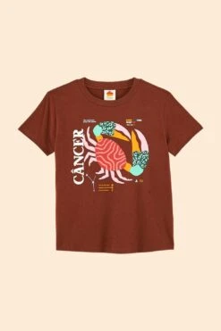 Farm Rio Cancer Zodiac Organic Cotton T-Shirt 9 Farm Rio Cancer Zodiac Organic Cotton T-Shirt -Farm Rio 306692 05