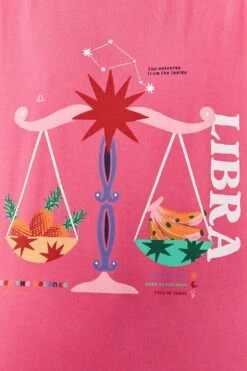 Farm Rio Libra Zodiac Organic Cotton T-Shirt 8 Farm Rio Libra Zodiac Organic Cotton T-Shirt -Farm Rio 306695 04