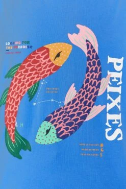 Farm Rio Pisces Zodiac Organic Cotton T-Shirt 8 Farm Rio Pisces Zodiac Organic Cotton T-Shirt -Farm Rio 306700 04