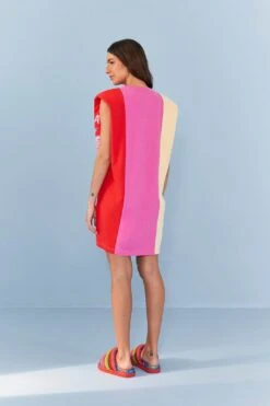 Farm Rio Mixed Prints Organic Cotton Mini Dress -Farm Rio 306714 04