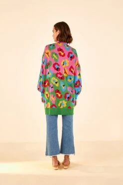 Farm Rio Mixed Fun Leopards Cardigan -Farm Rio 306730 04
