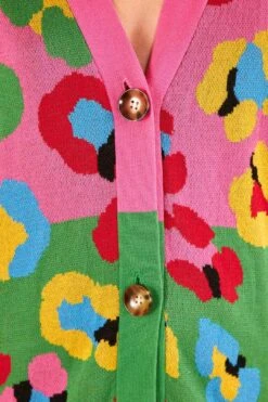 Farm Rio Mixed Fun Leopards Cardigan -Farm Rio 306730 05