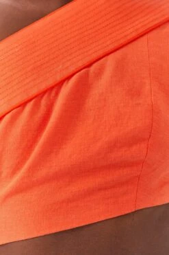 Farm Rio Orange One Shoulder Mini Dress -Farm Rio 306896 04