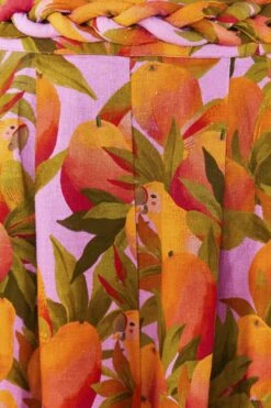 Farm Rio Lilac Mango Macaws Shorts -Farm Rio 306909 04