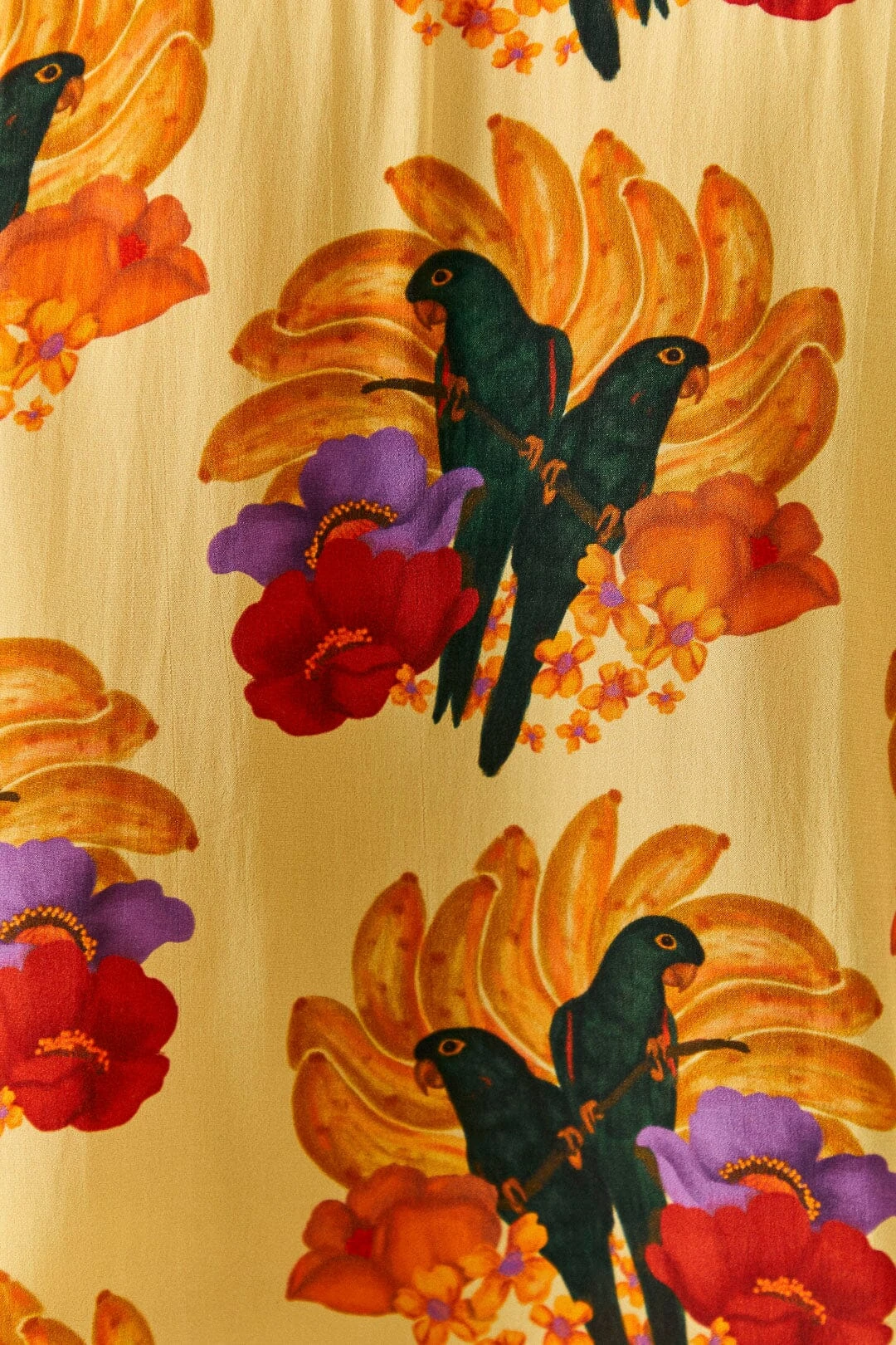 Farm Rio Banana Nest Pajama Shirt 5 Farm Rio Banana Nest Pajama Shirt - Image 5