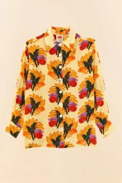 Farm Rio Banana Nest Pajama Shirt 11 Farm Rio Banana Nest Pajama Shirt -Farm Rio 306914 06