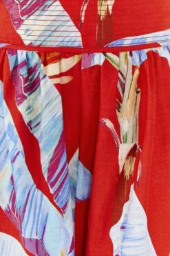 Farm Rio Red Sweet Jungle Organic Cotton Shorts -Farm Rio 306991 06