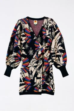 Farm Rio Toucans Wave Sweater Dress -Farm Rio 308283 06