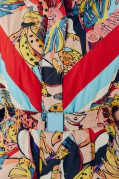 Farm Rio Banana Bunch Ski Puffer Jacket 14 Farm Rio Banana Bunch Ski Puffer Jacket -Farm Rio 308308 07