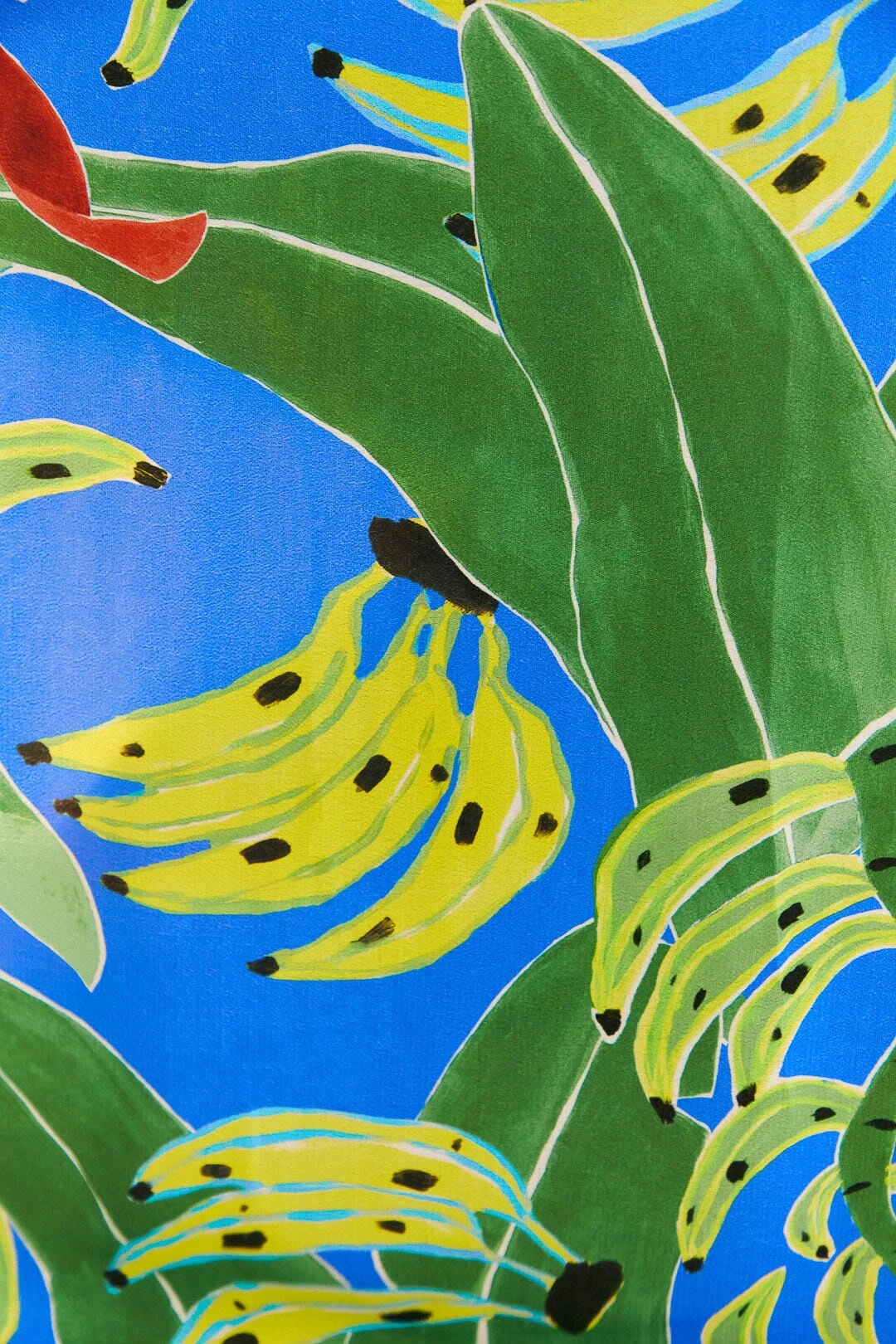 Farm Rio Blue Banana Leaves Sleeveless Maxi Dress 5 Farm Rio Blue Banana Leaves Sleeveless Maxi Dress - Image 5