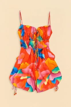 Farm Rio Red Ombre Chita Organic Cotton Romper 11 Farm Rio Red Ombre Chita Organic Cotton Romper -Farm Rio 309164 06