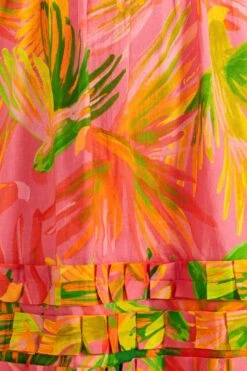 Farm Rio Mixed Painted Birds Mini Dress -Farm Rio 309193 05