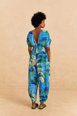 Farm Rio Green Jungle Panther Jumpsuit 9 Farm Rio Green Jungle Panther Jumpsuit -Farm Rio 309197 04