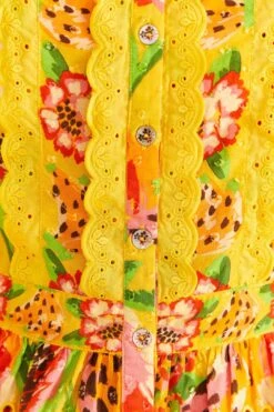 Farm Rio Yellow Fruits Paradise Blouse 9 Farm Rio Yellow Fruits Paradise Blouse -Farm Rio 309219 05