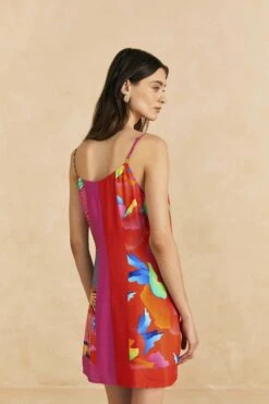 Farm Rio Mixed Ombre Chita Scarf Lenzing™ Ecovero™ Viscose Mini Dress 8 Farm Rio Mixed Ombre Chita Scarf Lenzing™ Ecovero™ Viscose Mini Dress -Farm Rio 309265 04