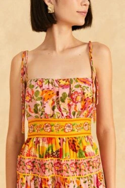 Farm Rio Mixed Fruits Paradise Midi Dress -Farm Rio 309292 03