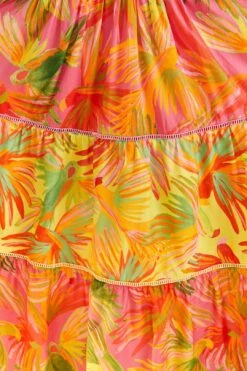 Farm Rio Mixed Painted Birds Maxi Dress -Farm Rio 309301 05