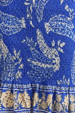 Farm Rio Blue Lace Banana Mini Dress -Farm Rio 309344 05