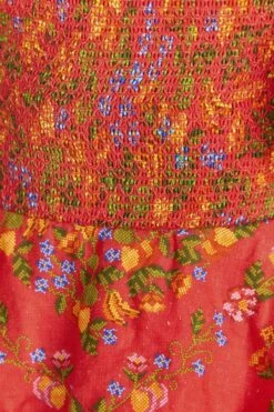 Farm Rio Red Tropical Romance Romper -Farm Rio 309366 04