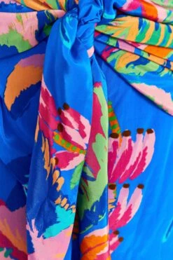 Farm Rio Blue Painted Jungle Mini Skirt 9 Farm Rio Blue Painted Jungle Mini Skirt -Farm Rio 309380 05