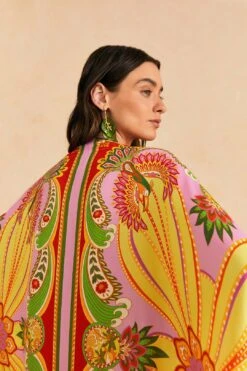 Farm Rio Beach Toucans Scarf Lenzing™ Ecovero™ Viscose Kimono 8 Farm Rio Beach Toucans Scarf Lenzing™ Ecovero™ Viscose Kimono -Farm Rio 309436 03