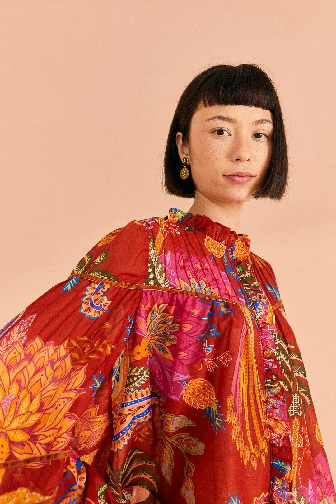 Farm Rio Mystic Bush Blouse 1 Farm Rio Mystic Bush Blouse