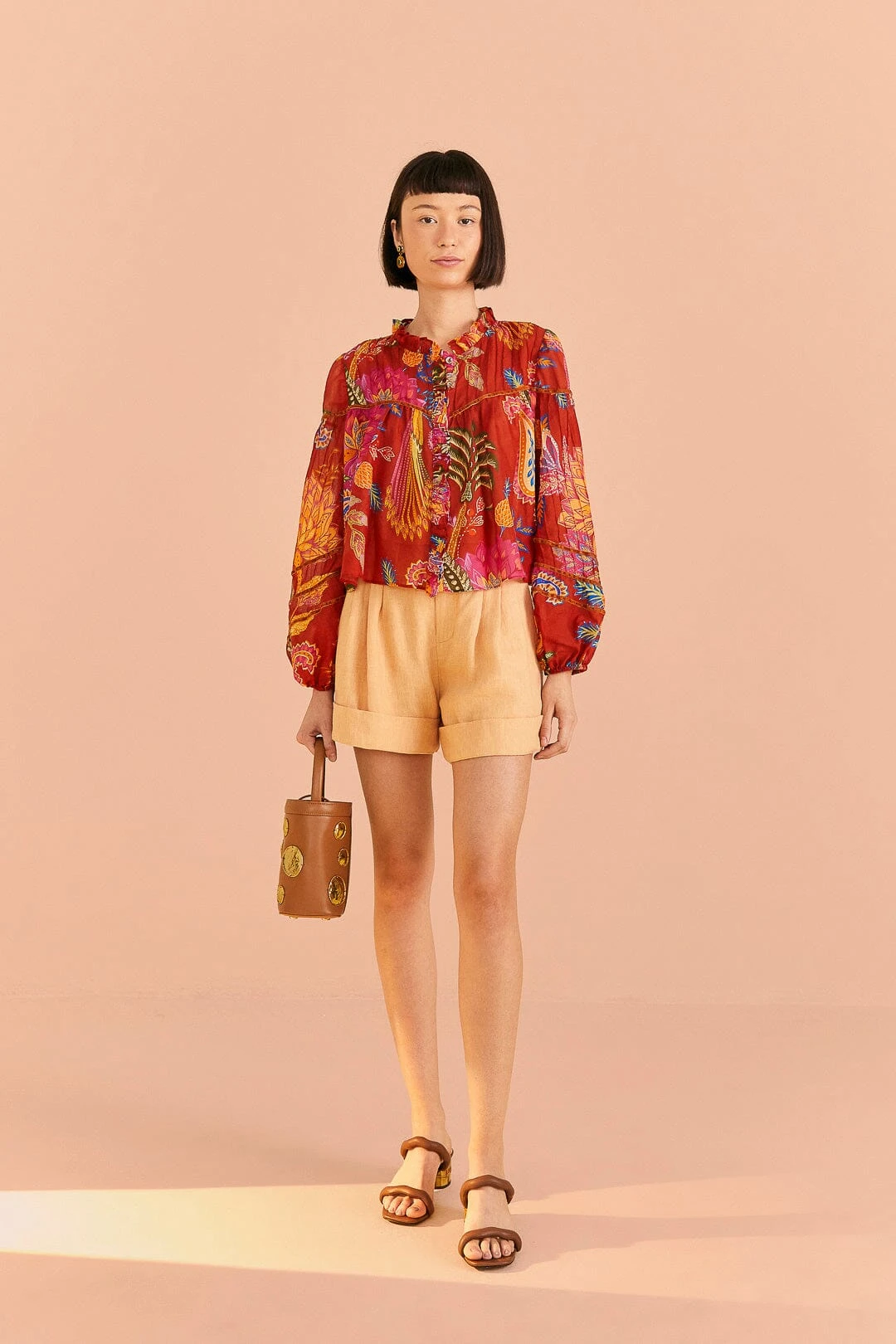 Farm Rio Mystic Bush Blouse 2 Farm Rio Mystic Bush Blouse - Image 2