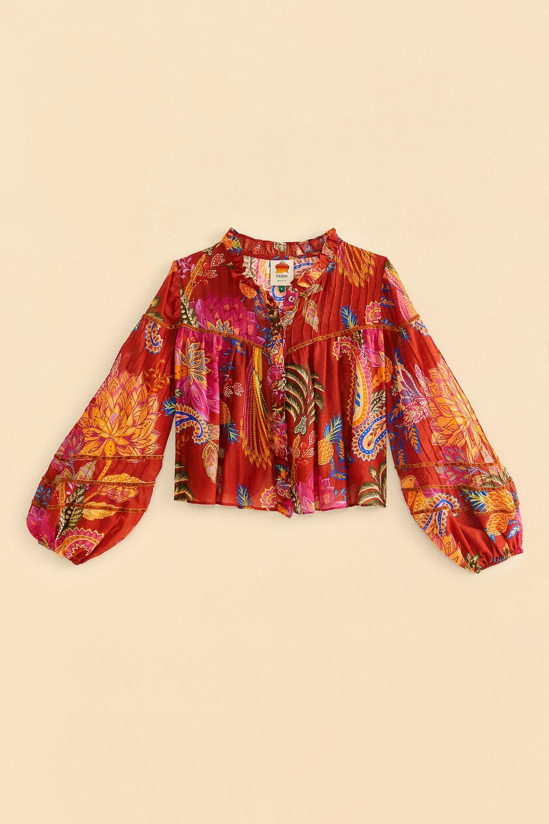 Farm Rio Mystic Bush Blouse 6 Farm Rio Mystic Bush Blouse - Image 6