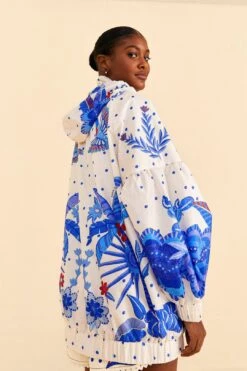 Farm Rio Off-White Jungle Chic Jacket 8 Farm Rio Off-White Jungle Chic Jacket -Farm Rio 309511 03