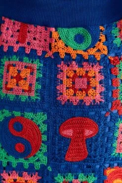 Farm Rio Crochet Icons Sweater Skirt -Farm Rio 309564 05