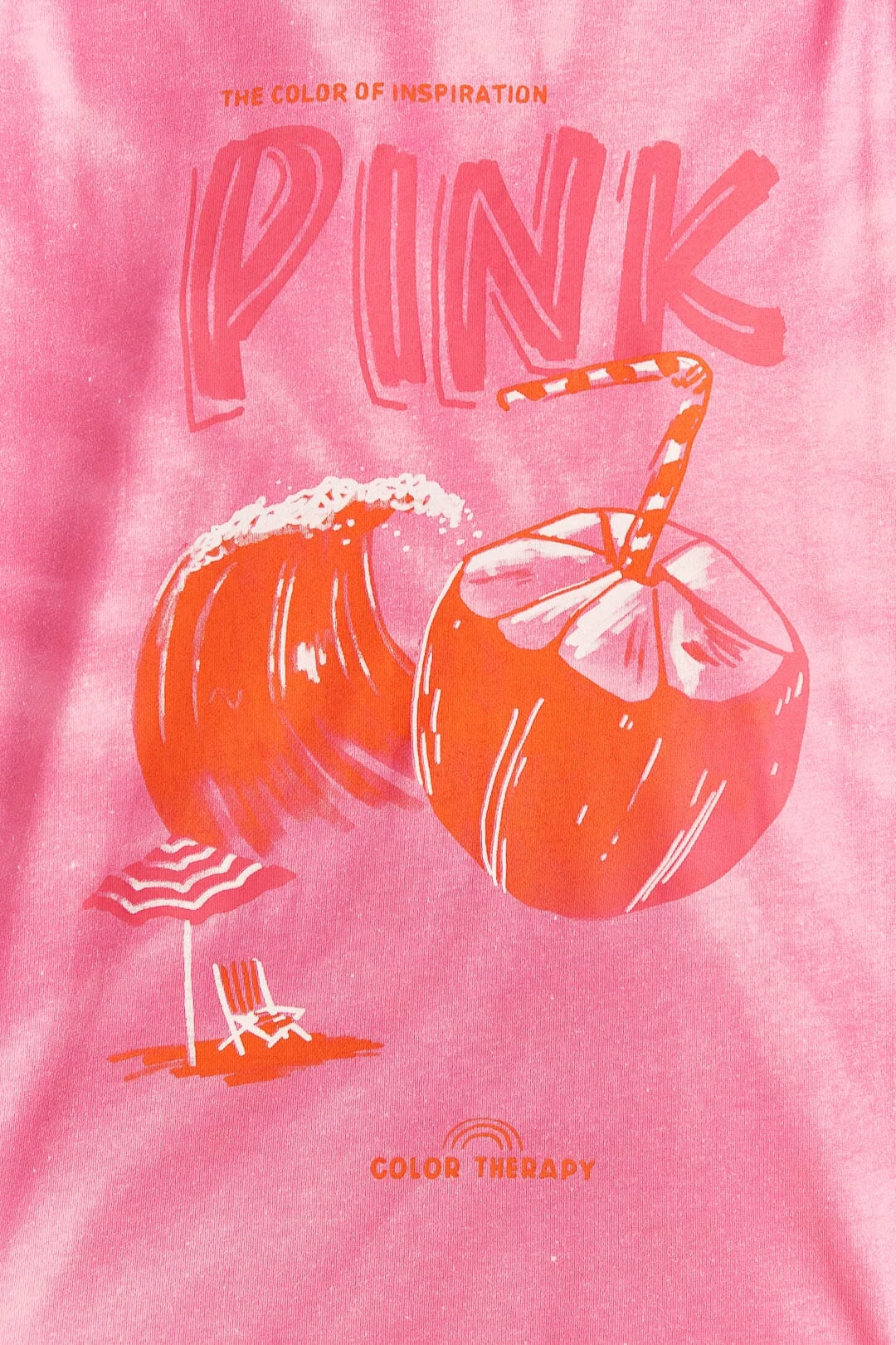 Farm Rio Pink Coconut Organic Cotton T-Shirt 5 Farm Rio Pink Coconut Organic Cotton T-Shirt - Image 5