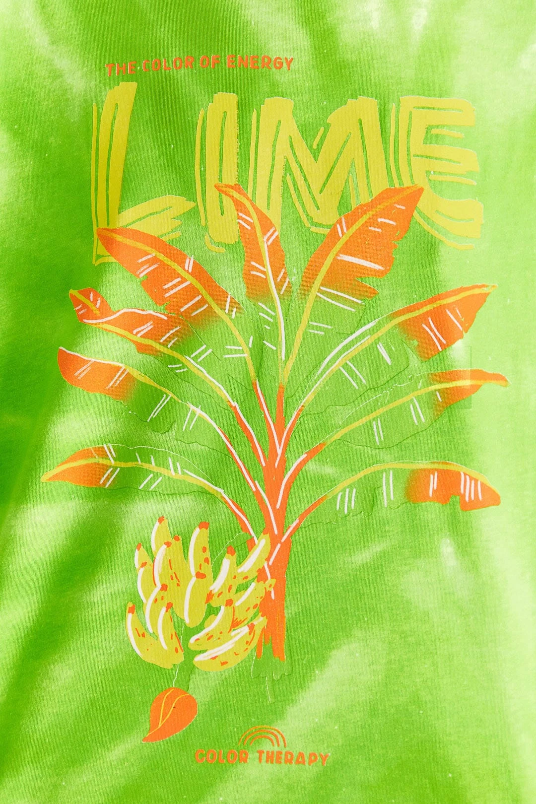 Farm Rio Green Lime Bananas Organic Cotton T-Shirt 4 Farm Rio Green Lime Bananas Organic Cotton T-Shirt - Image 4