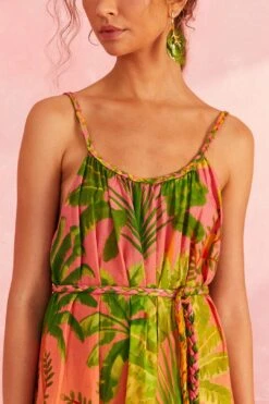 Farm Rio Sunrise Scenario Halter Dress 7 Farm Rio Sunrise Scenario Halter Dress -Farm Rio 309579 03