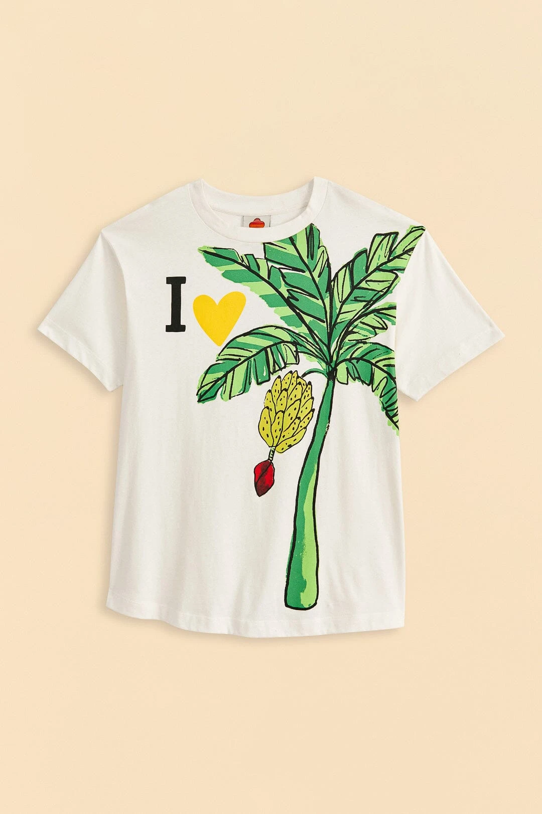 Farm Rio I Heart Bananas Organic Cotton T-Shirt 6 Farm Rio I Heart Bananas Organic Cotton T-Shirt - Image 6