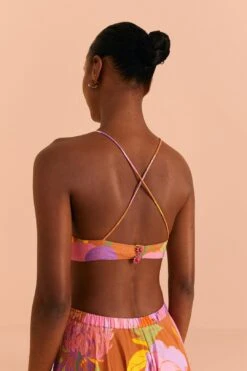 Farm Rio Embroidered Flower Top Maxi Dress 11 Farm Rio Embroidered Flower Top Maxi Dress -Farm Rio 309596 05