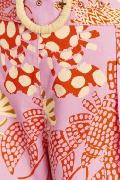 Farm Rio Pink Mixed Lobsters Shorts 10 Farm Rio Pink Mixed Lobsters Shorts -Farm Rio 309611 05