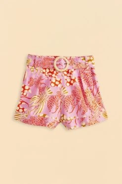 Farm Rio Pink Mixed Lobsters Shorts 11 Farm Rio Pink Mixed Lobsters Shorts -Farm Rio 309611 06