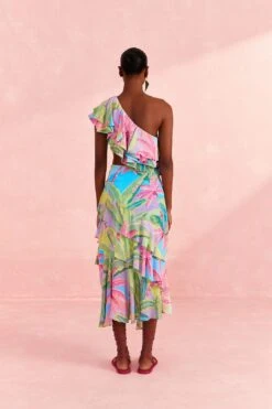 Farm Rio Beach Vibe One Shoulder Top -Farm Rio 310278 04