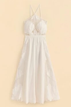 Farm Rio Off-White Embroidered Midi Dress 11 Farm Rio Off-White Embroidered Midi Dress -Farm Rio 310674 06